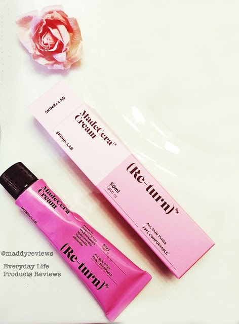 MadeCera Re-turn Rx Hydrating Absorbing Cream with Ceramides, Niacinamide, and Madecassoside