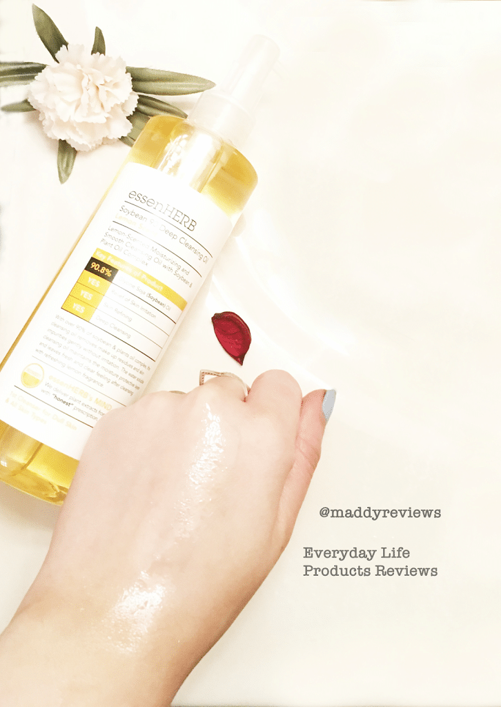 Soothing Essenherb Soybean Eye Makeup Remover demo