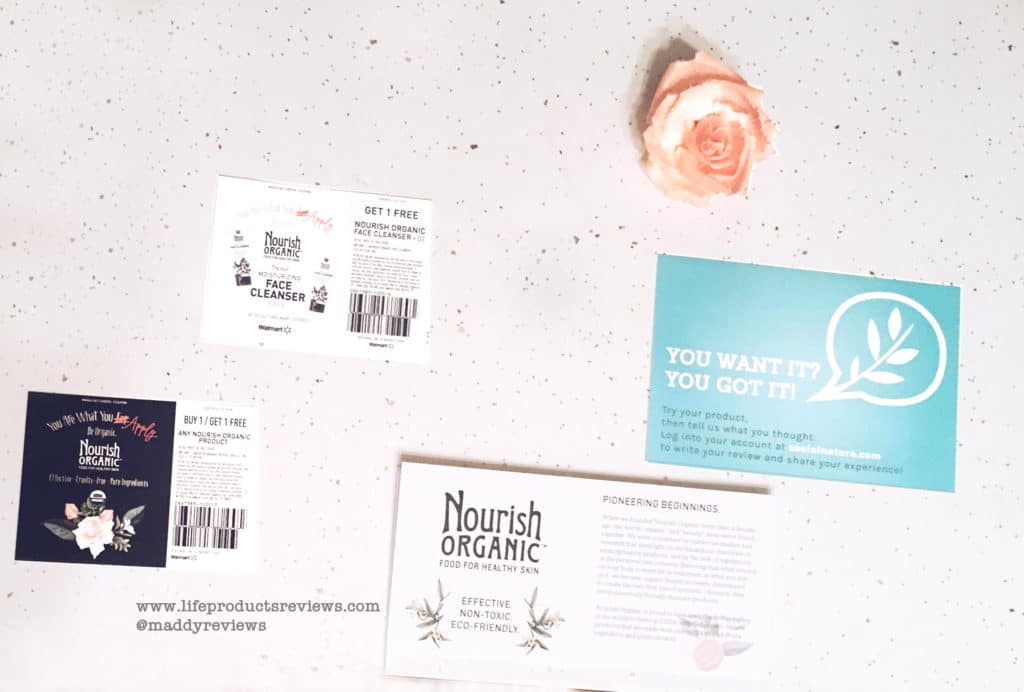 Nourish Organic food for healthy skin coupon coupons free buy 1 get one free voucher