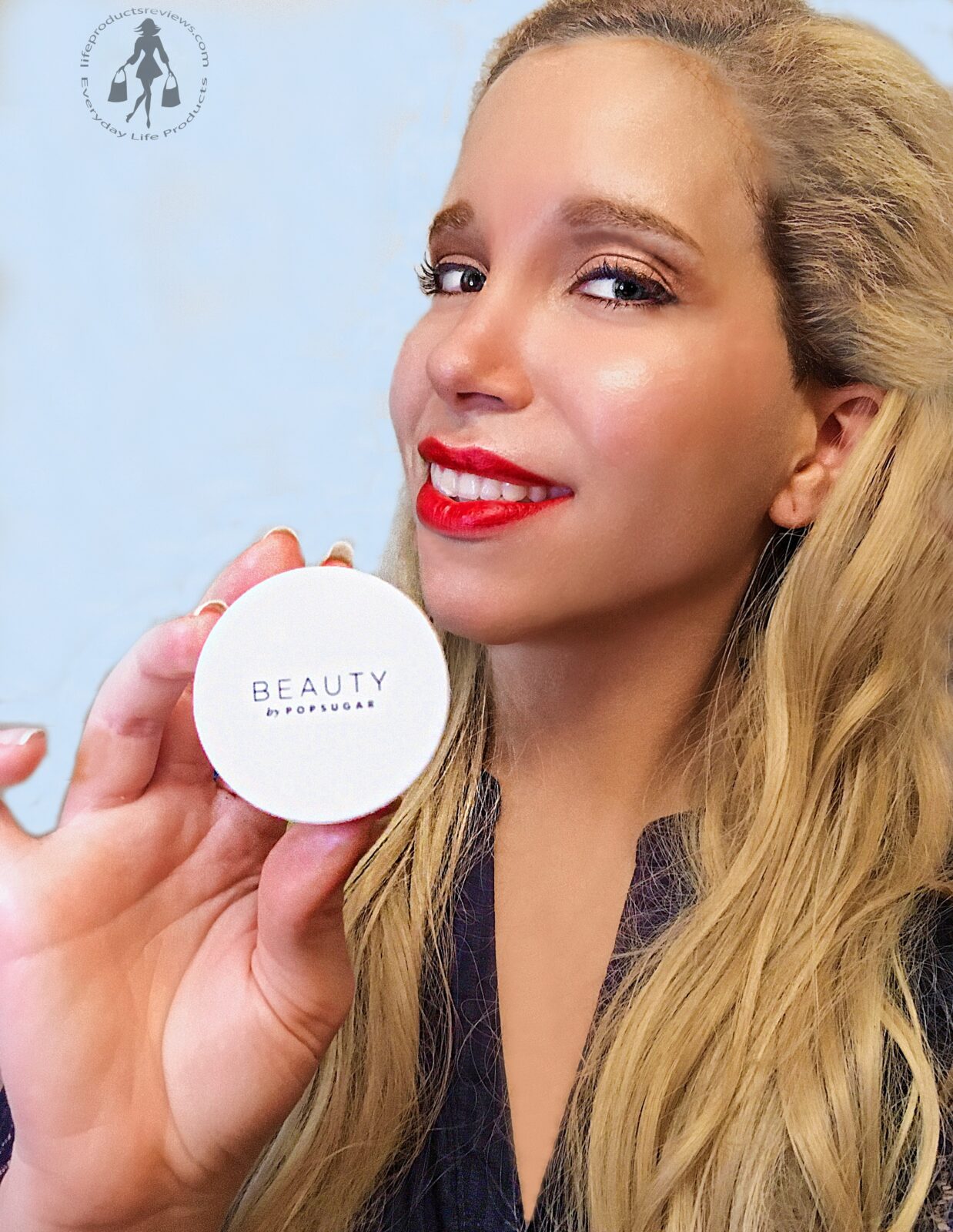 Beauty popsugar eyeshadow blush bronzer highlight logo