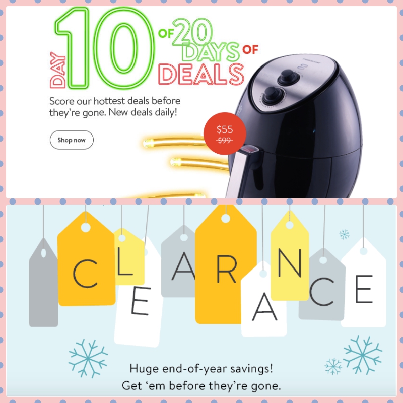 Walmart Sales Deals clearance end of the year sale