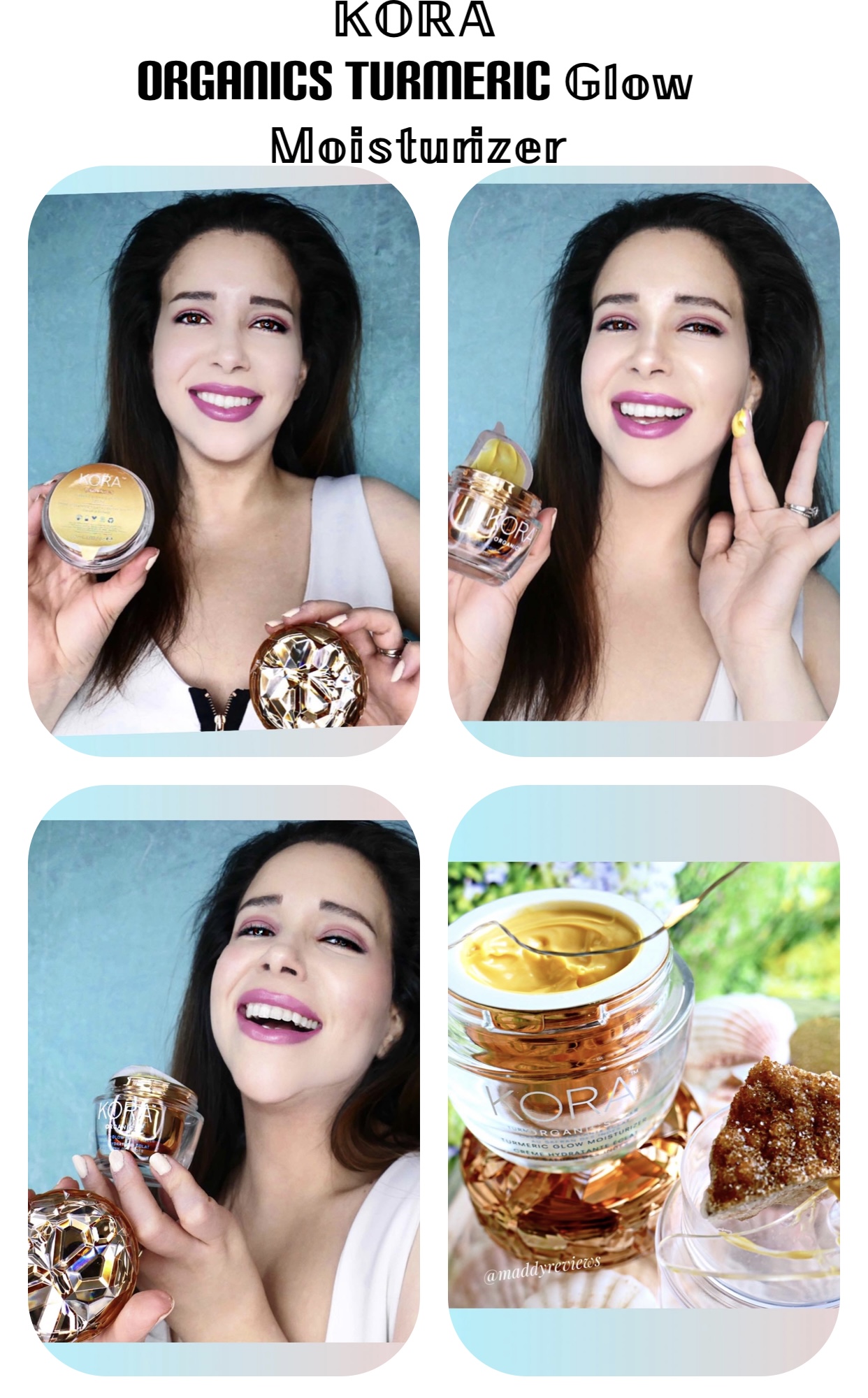 How to Energize your Skin with KORA ORGANICS Turmeric Glow Moisturizer?