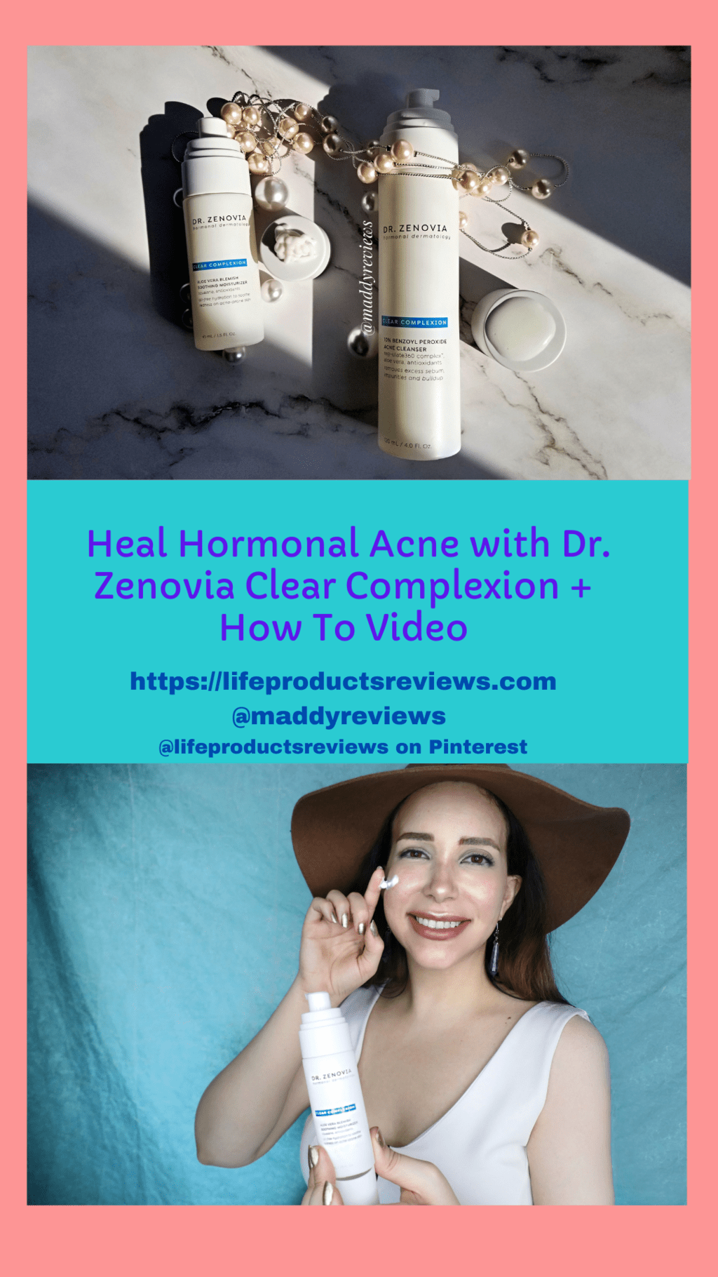 ow To Video Dr Zenovia Heal hormonal Acne with Clear Complexion